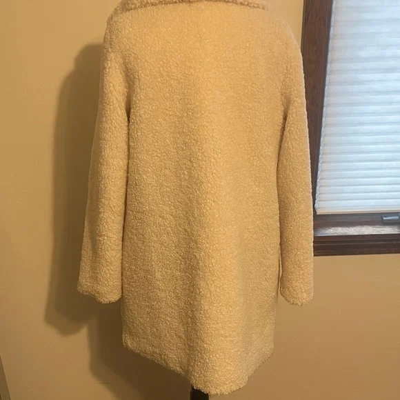 Nine West Cream Teddy Jacket - Picture 3 of 7